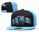 Carolina Panthers Team Logo Adjustable Hat YD (6)